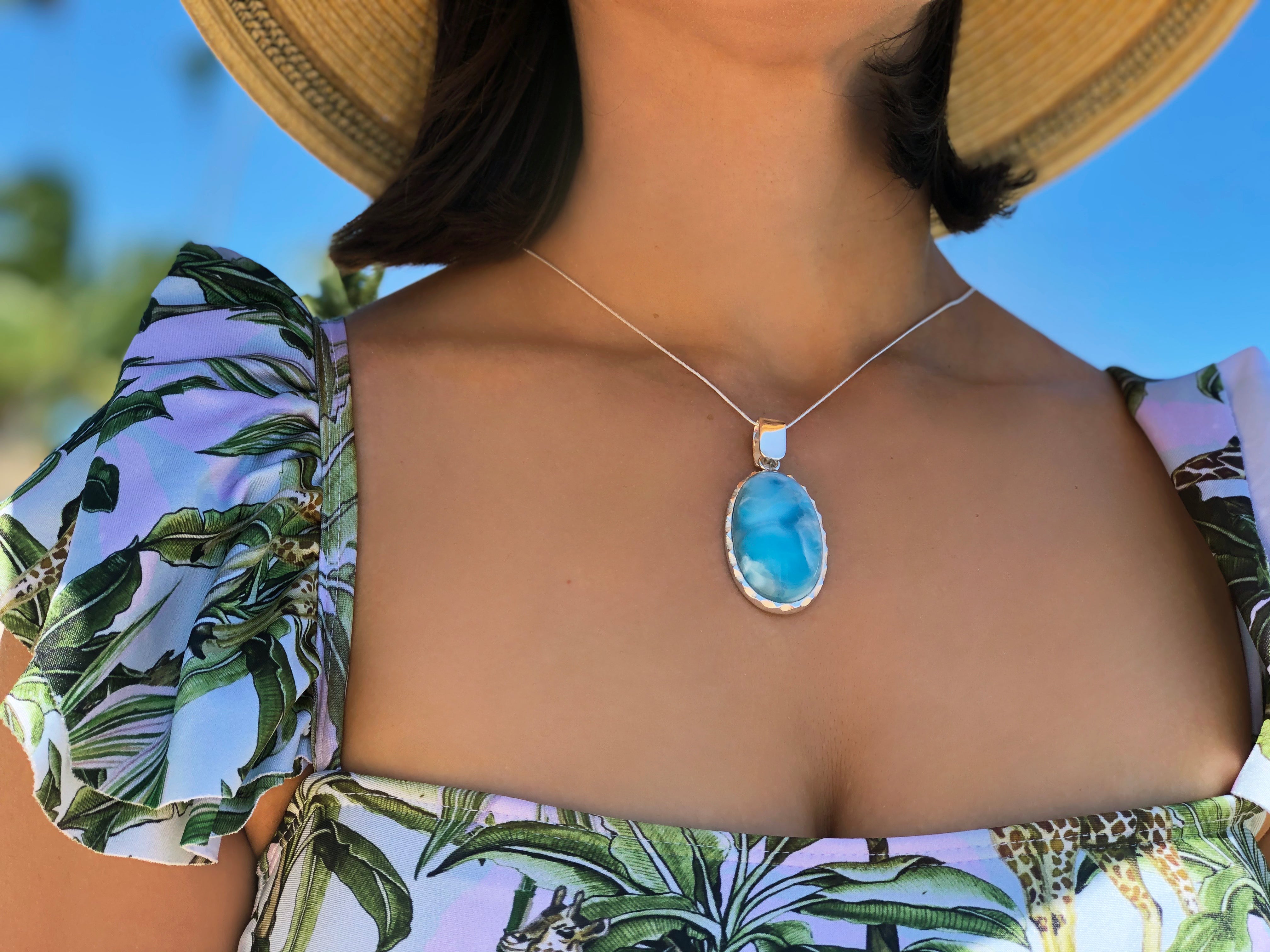 Larimar Pendants by The Larimar Shop