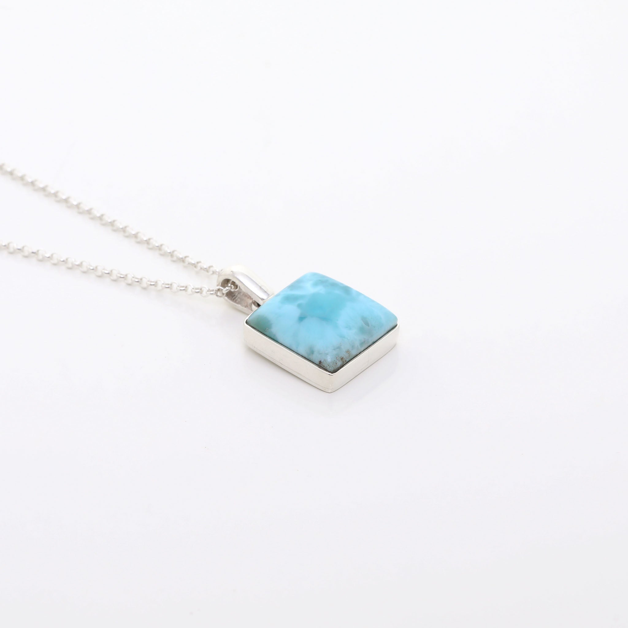 Larimar Pendant Ava