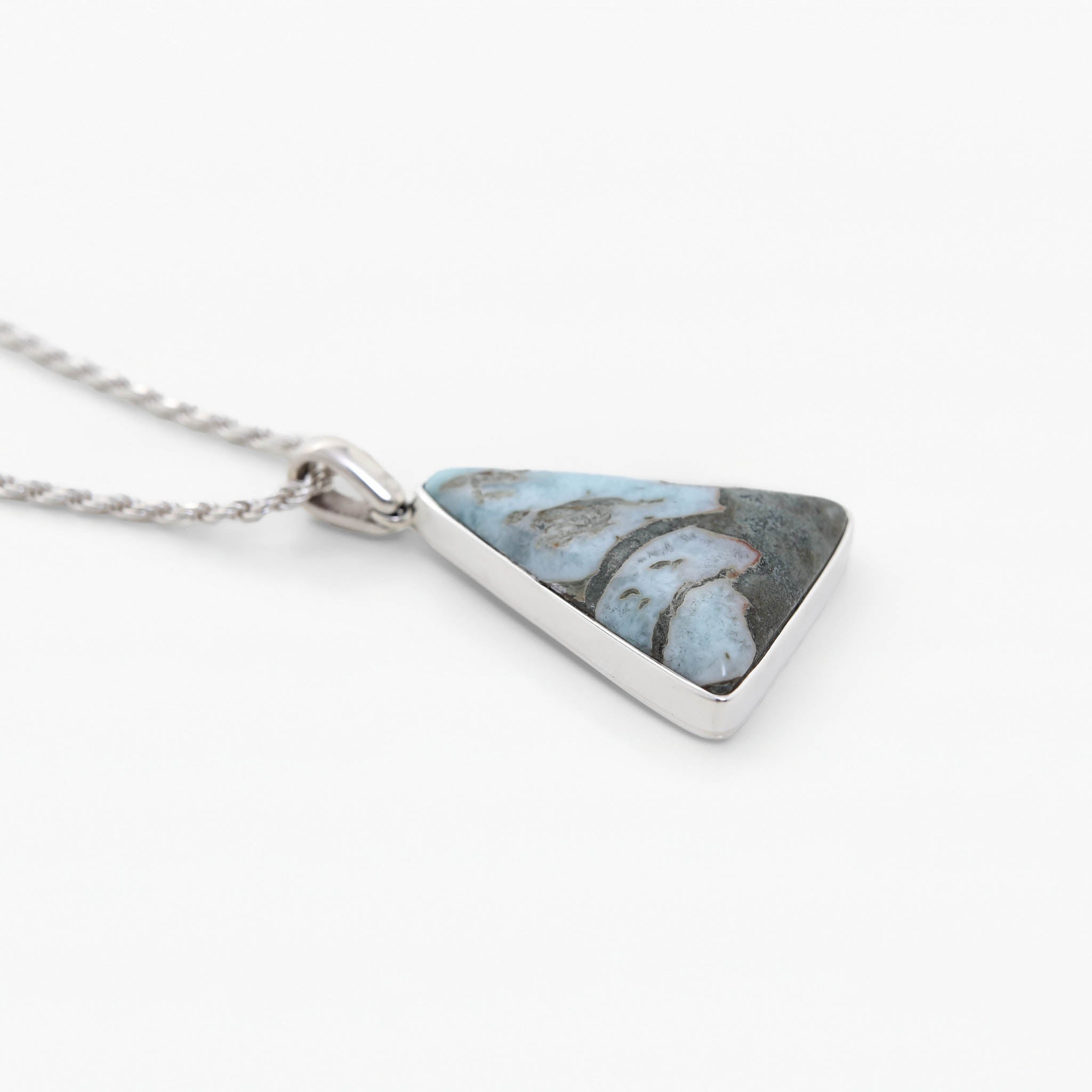 Larimar Specimen Pendant Bailey
