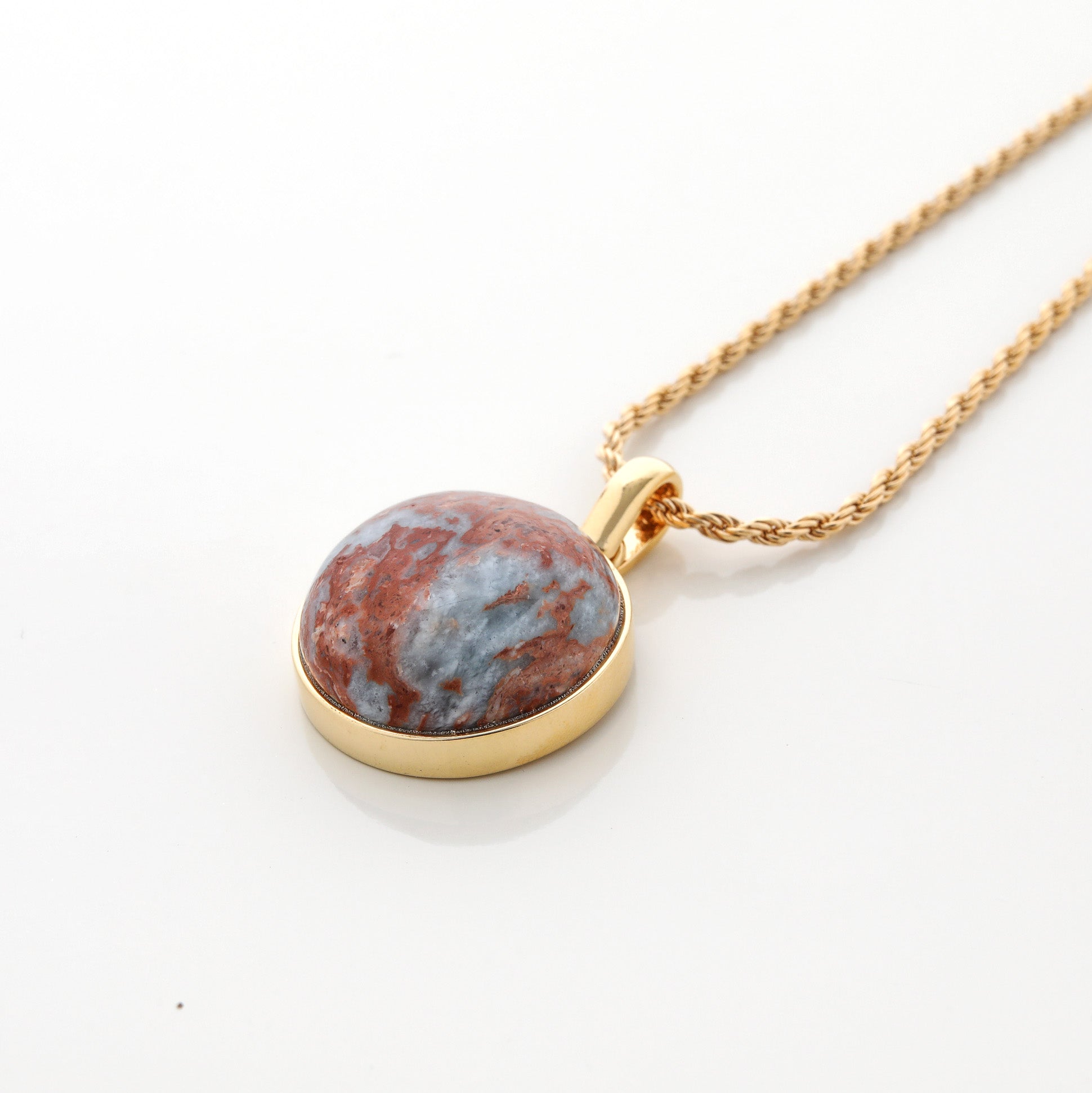 Gold Vermeil Larimar Pendant Galia