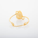 Larimar Gold Vermeil Cuff Maite