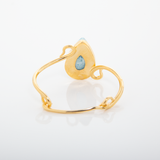Larimar Gold Vermeil Bangle Iris Media 1 of 4