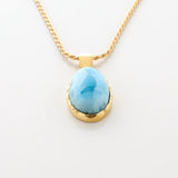 Gold Vermeil Lilie Pendant