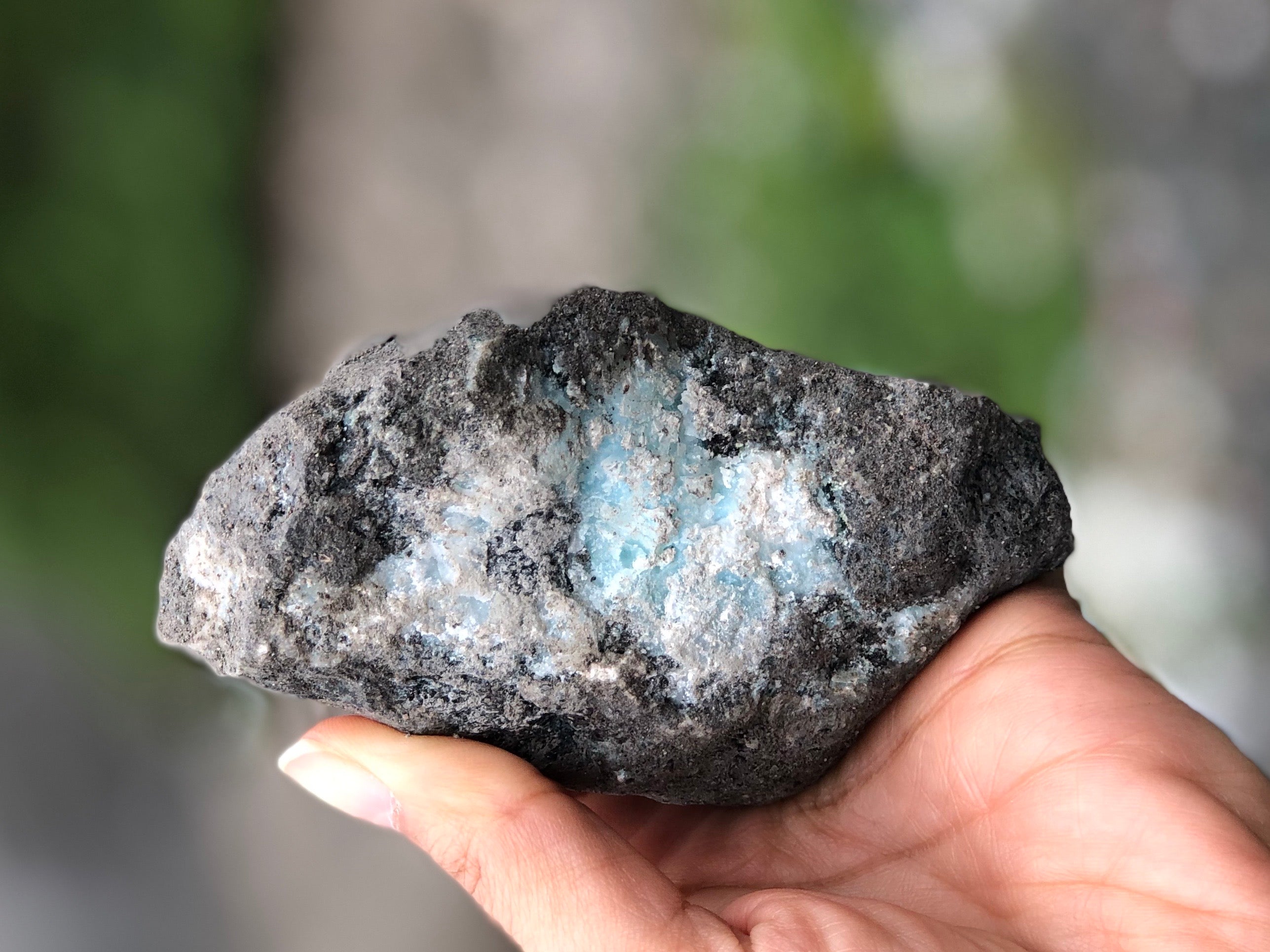 Caribbean blue stone