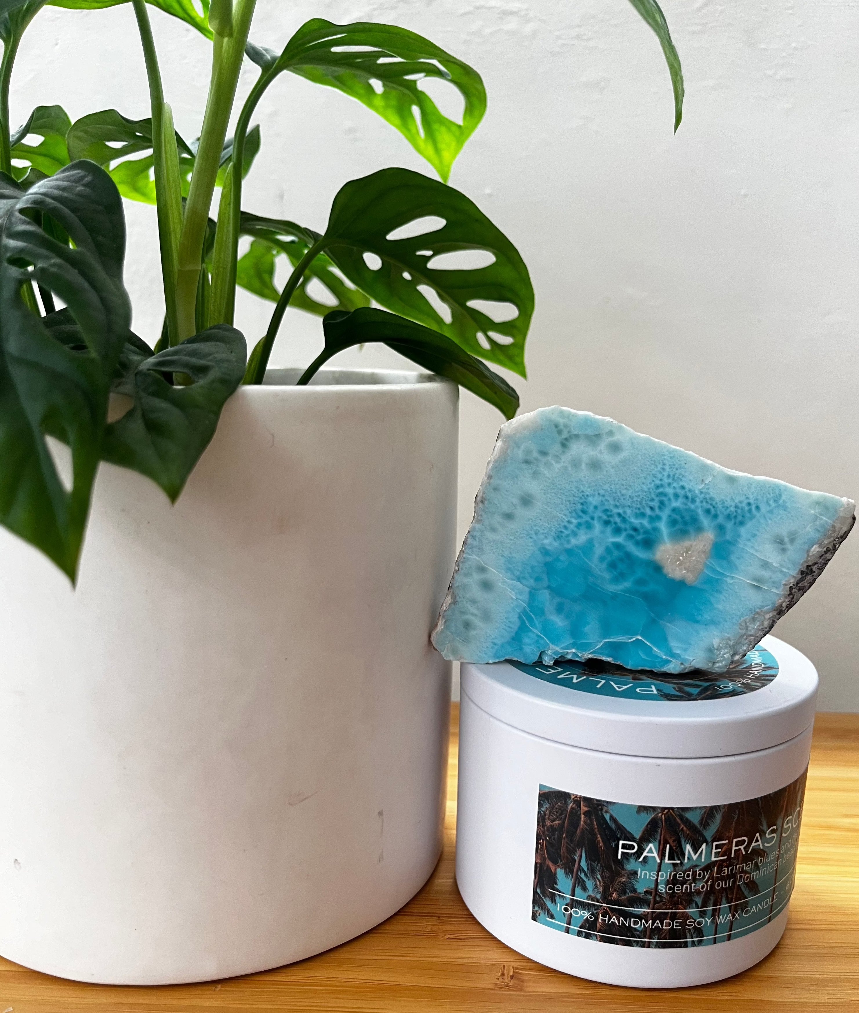 Large Larimar Rock Cielo