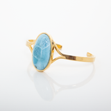 Larimar Vermeil Cuff Farah