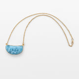 Gold Vermeil Larimar Necklace Isabelle