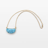 Gold Vermeil Larimar Necklace Isabelle