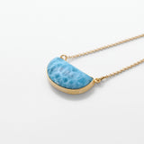 Gold Vermeil Larimar Necklace Isabelle