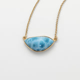 Gold Vermeil Larimar Necklace Iva