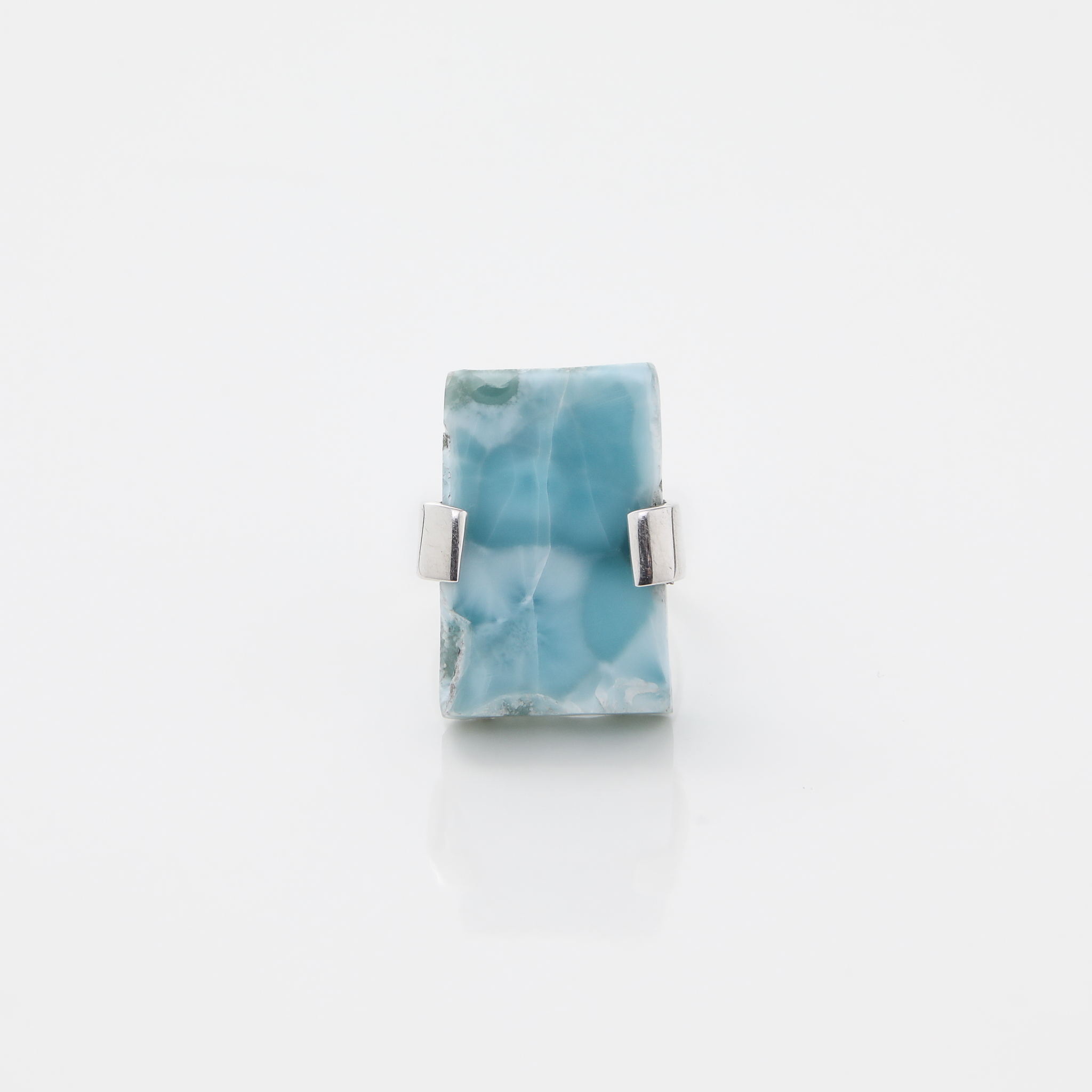 Larimar Rough Ring Dan