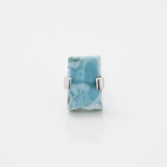 Larimar Rough Ring Dan