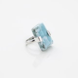 Larimar Rough Ring Dan