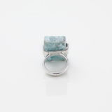 Larimar Rough Ring Dan