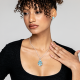 Larimar Milagros Pendant