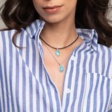 Larimar Duo Pendant Taryn