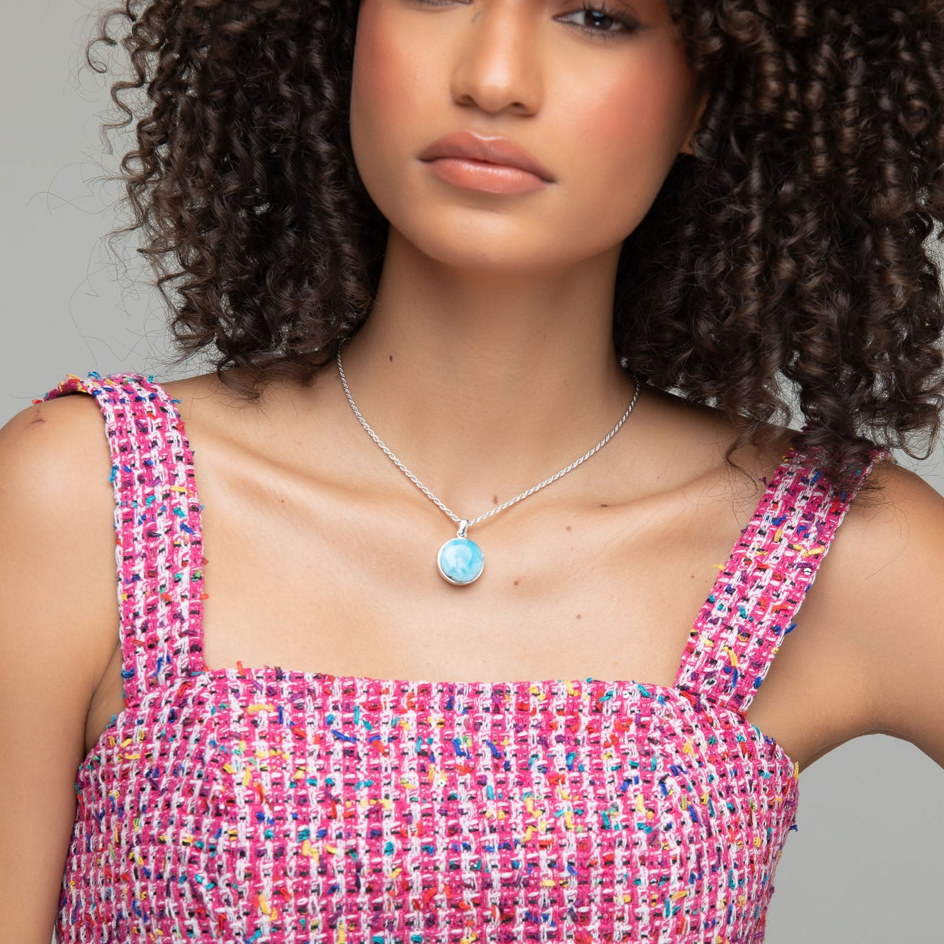 Larimar Pendant Steph