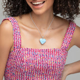 Larimar Heart Pendant Stella