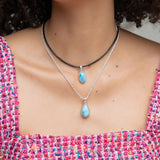 Larimar Duo Pendant Sutton
