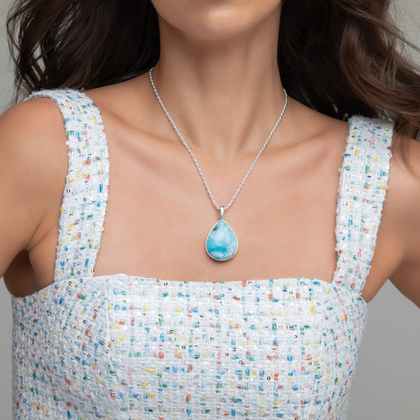 Larimar Pendant Hope