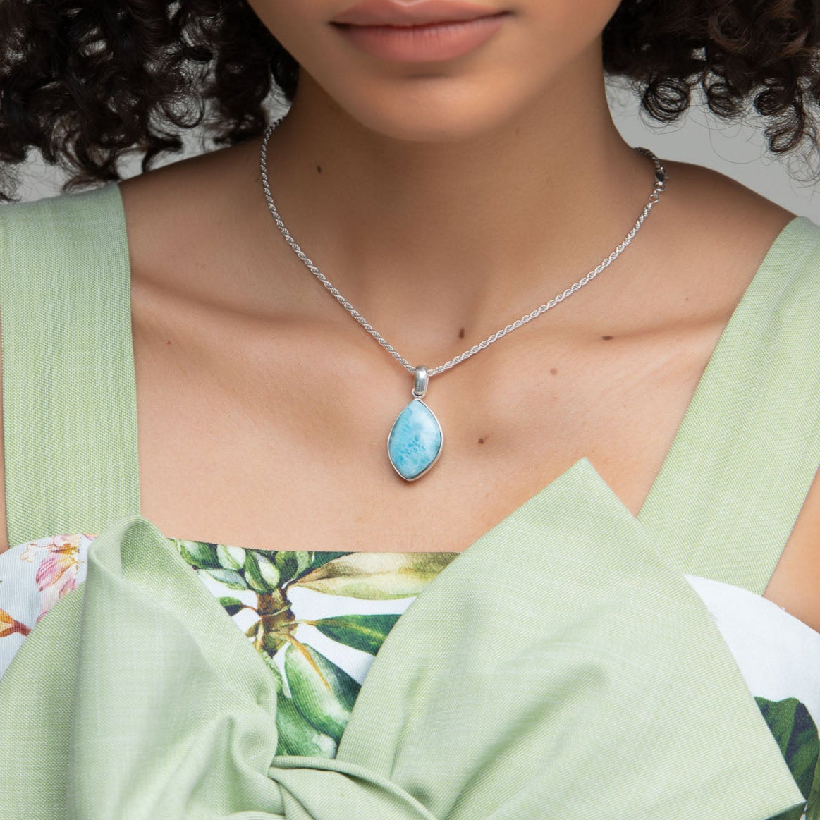 Larimar Pendant Lilith