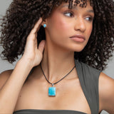 Larimar Pendant Amelia