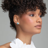 Larimar Studs Remi Pear Petite