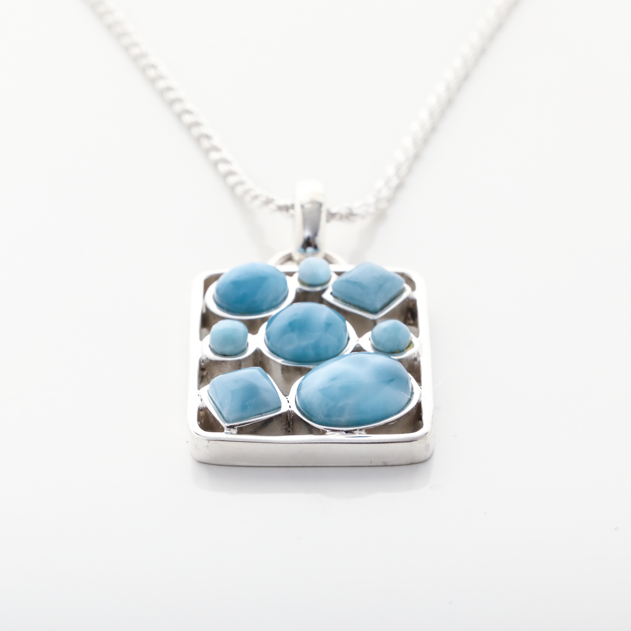 Larimar Maritza Pendant