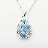 Larimar Milagros Pendant