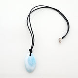 Larimar Leather Necklace Joseph