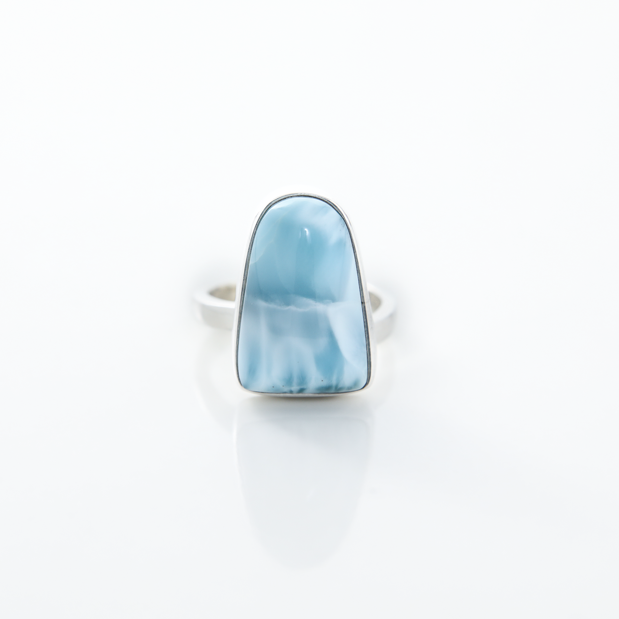 Blue on sale larimar rings