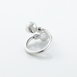 Larimar and Silver Ring