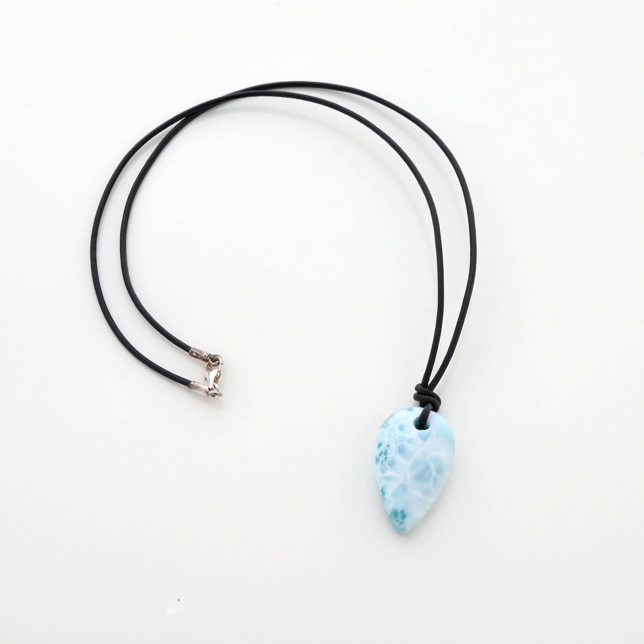 Men Larimar Necklace Rhett