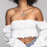 Larimar and Silver Necklace