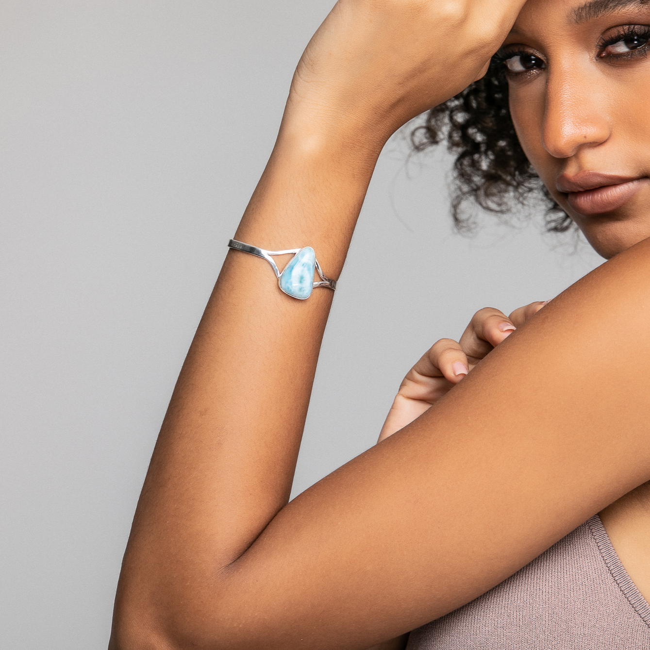 Larimar Cuff Bracelet Cosette
