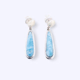 Larimar Earrings Grecil