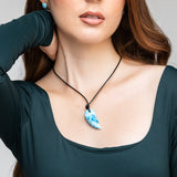 Larimar Wing Necklace Alya