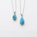 Larimar Duo Pendant Tuscany