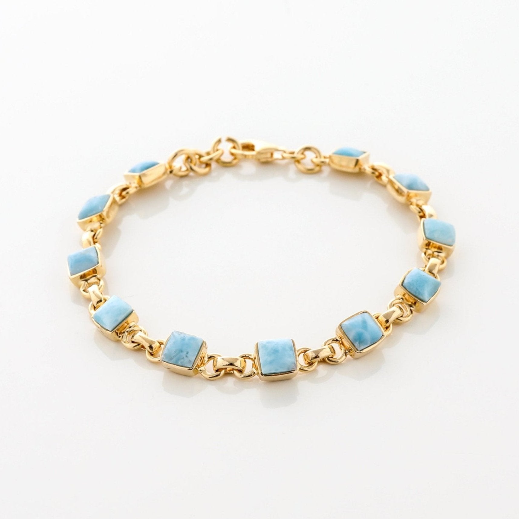 Gold Vermeil Larimar Serenade Bracelet