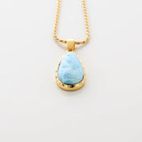 Gold Vermeil Celeste Pendant TearDrop