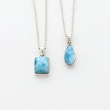 Larimar Duo Pendant Tessa