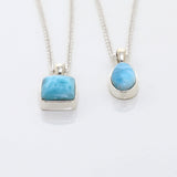 Larimar Duo Pendant Tessa