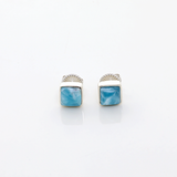 Larimar Studs Remi Square Petite