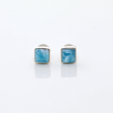 Larimar Studs Remi Square Petite