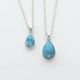 Larimar Duo Pendant Taffy