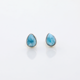 Larimar Pear Shape Earrings