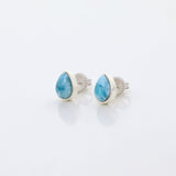 Larimar Studs Remi Pear Petite