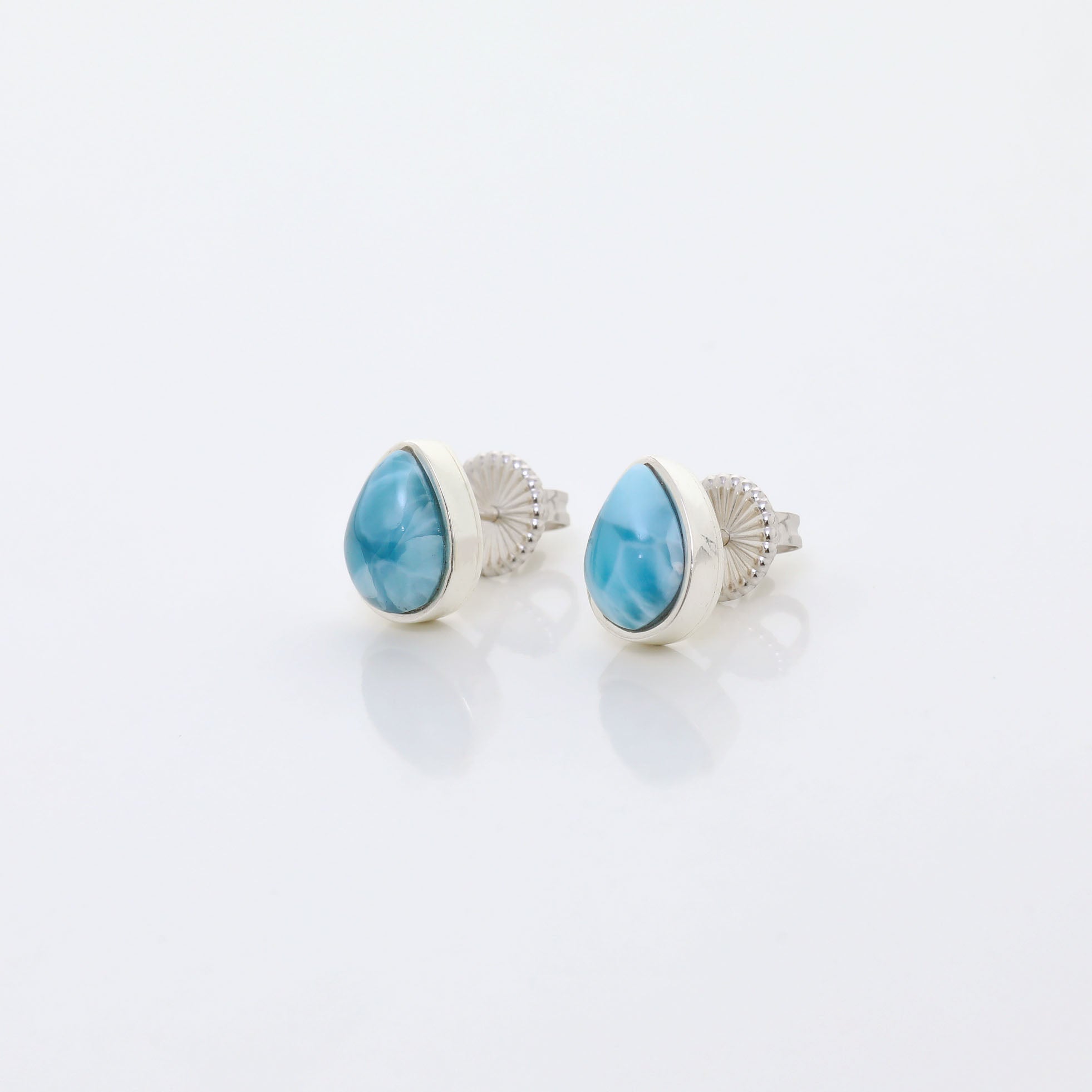 Larimar Studs Remi Pear Petite