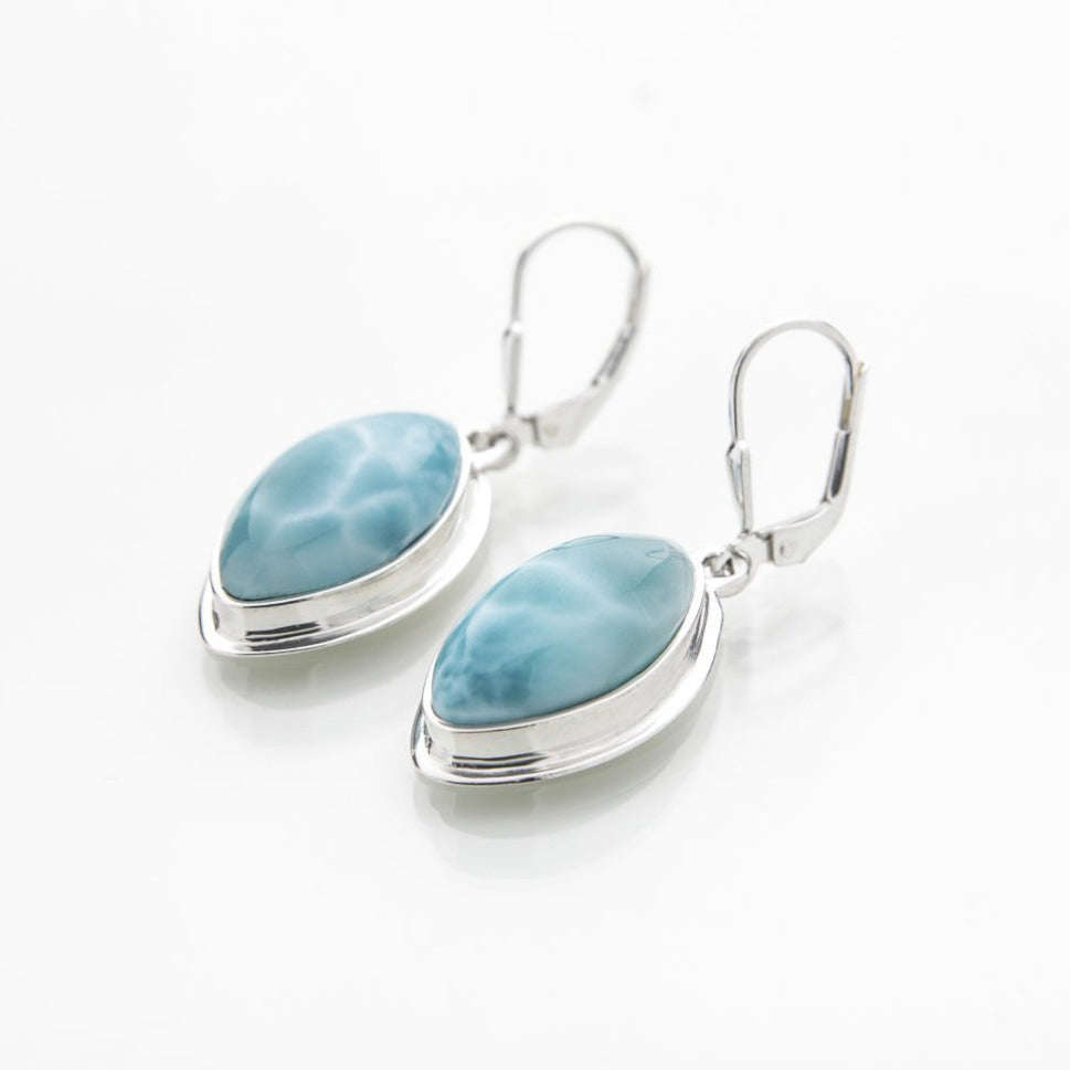 Larimar Dangle Earrings Valeria