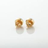 Larimar Earrings Studs in 18k Gold Remi
